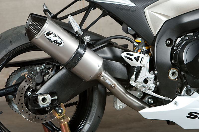 M4 FULL SYSTEM WITH TITANIUM CANISTER 2009-11 Suzuki GSX-R1000